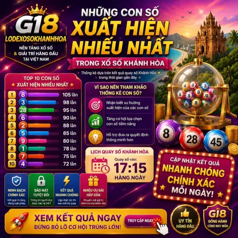 Most Frequently Drawn Numbers in the Khánh Hòa Lottery