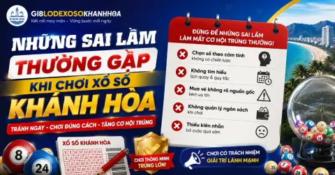 Common Mistakes to Avoid When Playing the Khánh Hòa Lottery